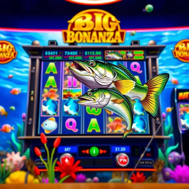 Big Bass Bonanza Slot on Wajecasino Platform Big Bass Bonanza slot game interface with vibrant underwater theme on Wajecasino platform
