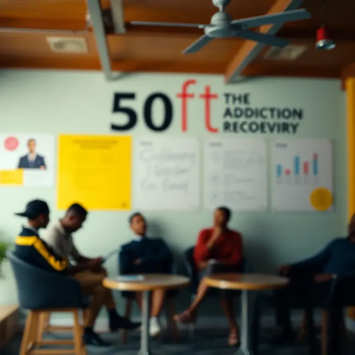 Community-Based Support and Recovery Options for Gambling Addiction Visual representation of community support and recovery options for gambling addiction in Nigeria