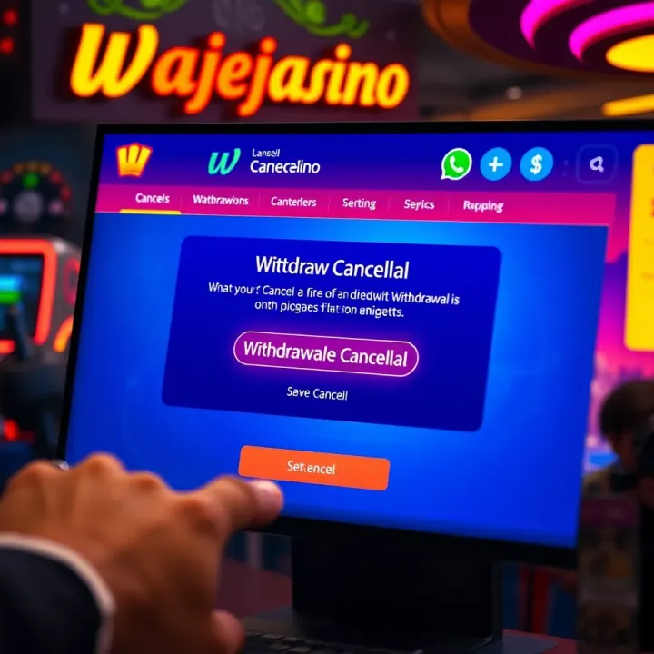 How to Cancel a Pending Withdrawal on Wajecasino How to Cancel a Pending Withdrawal on Wajecasino