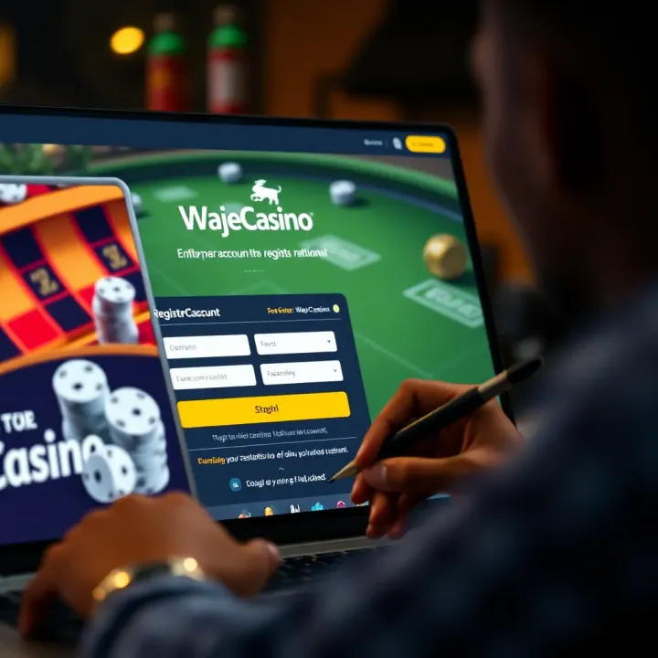 How to Open a WajeCasino Account in Nigeria