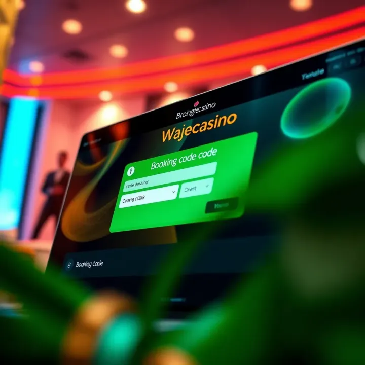 How to Enter Your Booking Code on Wajecasino How to Enter Your Booking Code on Wajecasino