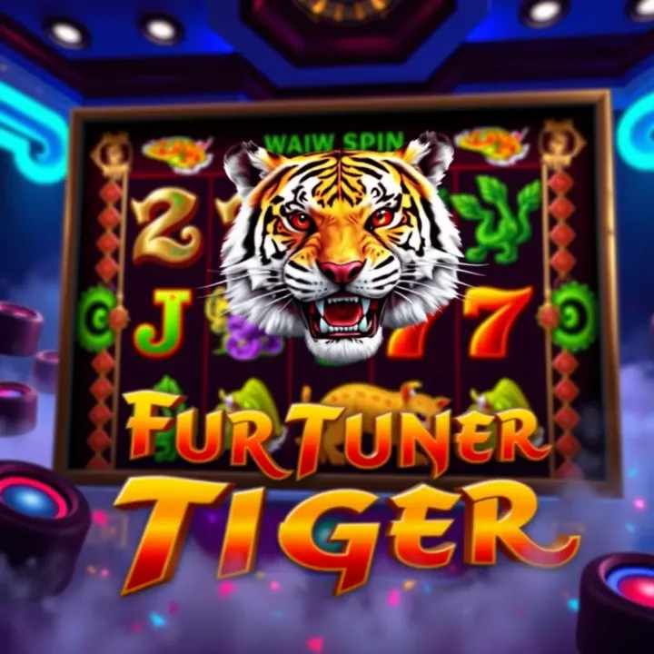 Fortune Tiger slot game interface showcasing vibrant symbols and exciting gameplay elements on WajeCasino platform
