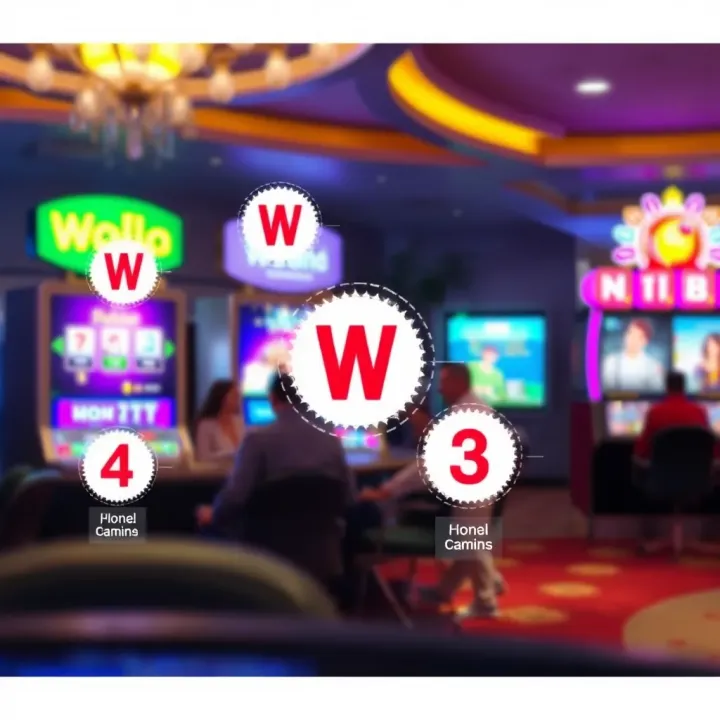 Visual guide highlighting features to identify legitimate WajeCasino mirror sites and ensure safe online gaming