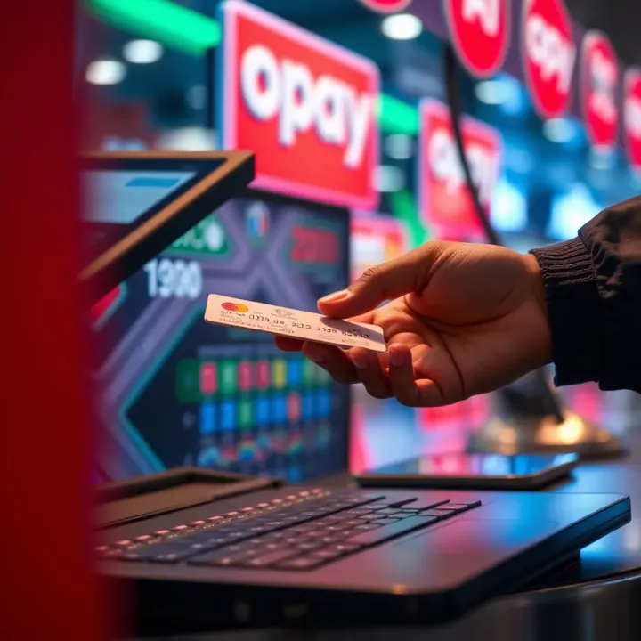 Illustration of a secure and fast online payment transaction for casino deposits
