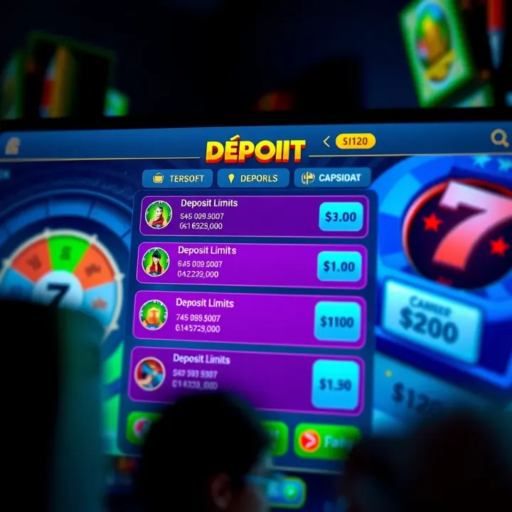 Overview of Deposit Options at WajeCasino via Paga Illustration of a digital wallet interface showing deposit options for an online casino
