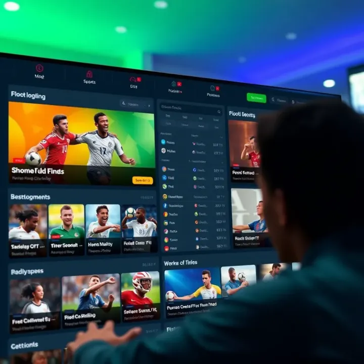 User interface showing various sports betting options on WajeCasino Premiership platform