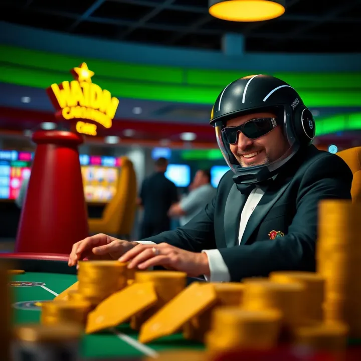 Visual guide showing bankroll management tips and risk control while playing Spaceman on WajeCasino platform