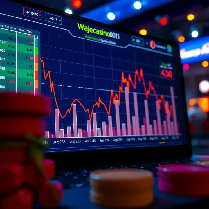 Graph showing statistical data analysis for jackpot predictions